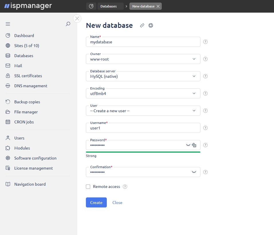 uncheck the Remote Access box