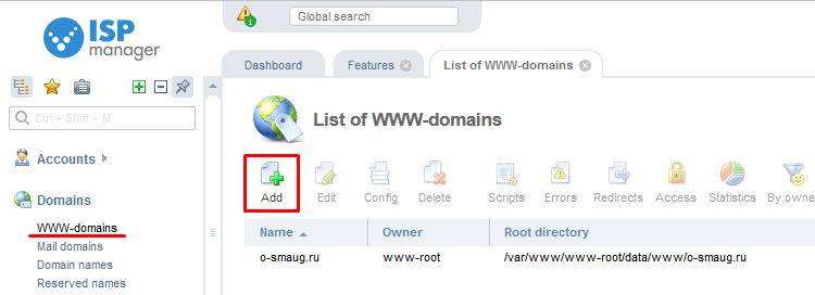 Registering And Paying For A Domain Name Ispserver